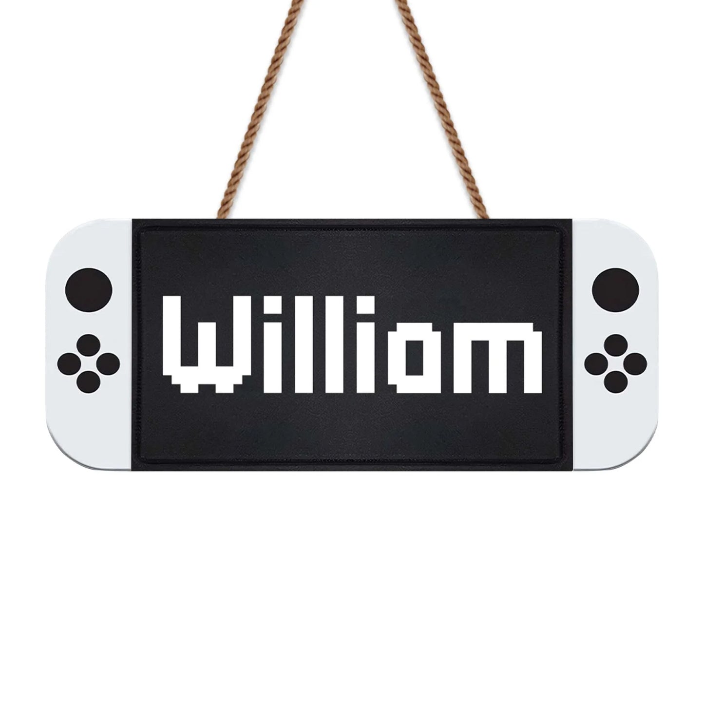 Custom Gaming Wood Sign for Son/Grandson with personalized design details for meaningful gifting image 7