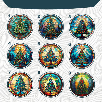 Personalized Christmas Tree Acrylic Ornament - Custom Holiday Keepsake for Family