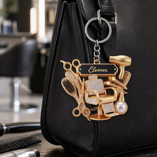 Custom Hairdresser Gift for Best Friends with personalized design details for meaningful gifting