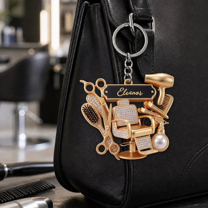Custom Hairdresser Gift for Best Friends with personalized design details for meaningful gifting