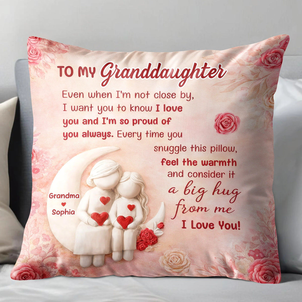 To My Granddaughter, Feel The Warmth and Consider It A Big Hug