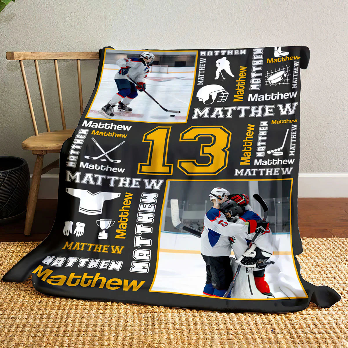Blanket gift-ready design for Son/Grandson