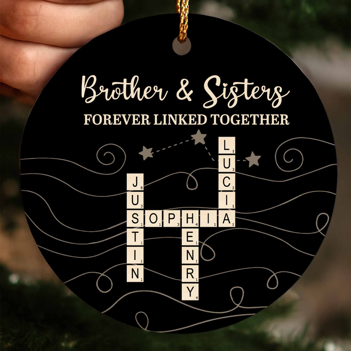 Brother & Sisters Forever Linked Together, Crossword Design