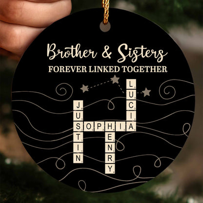 Brother & Sisters Forever Linked Together, Crossword Design