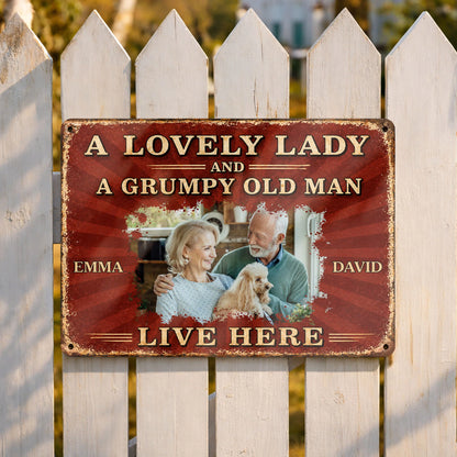 Metal Sign detail view for Couples