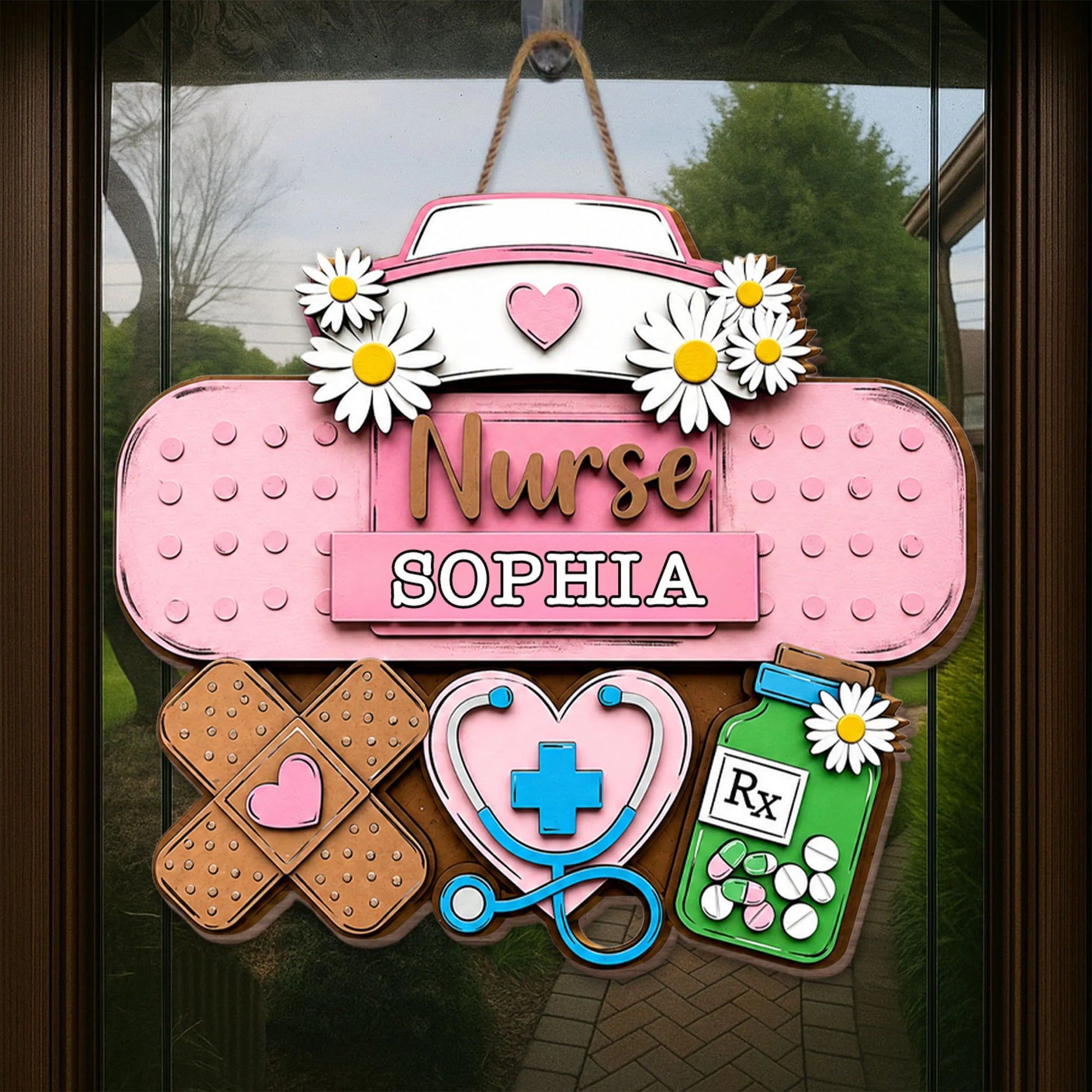 Wood Sign gift-ready design for Nurse