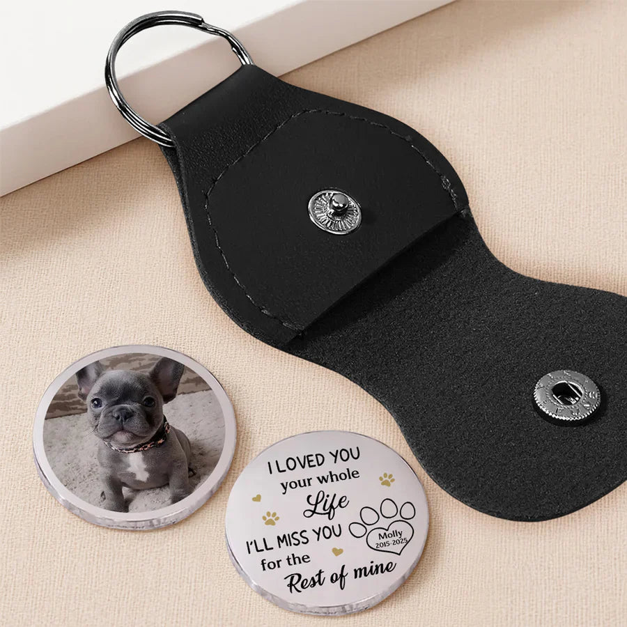 Personalized Pet Memorial Pocket Hug personalization view for Dog Lovers