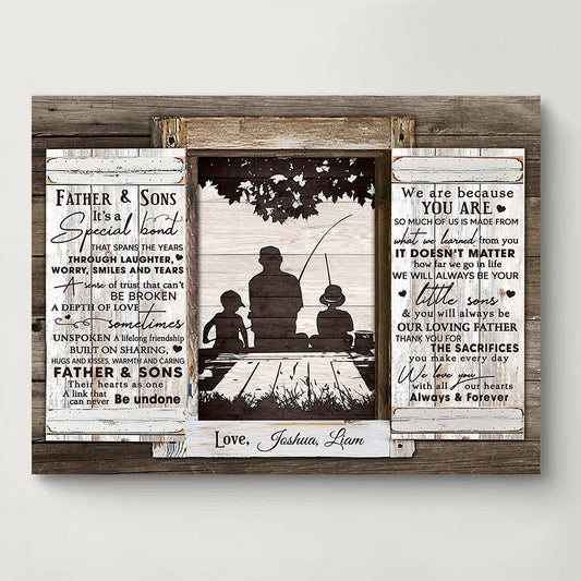 Personalized Fishing Gifts for Dad | Special Dad and Son Gift