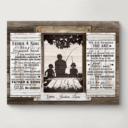 Personalized Fishing Gifts for Dad | Special Dad and Son Gift