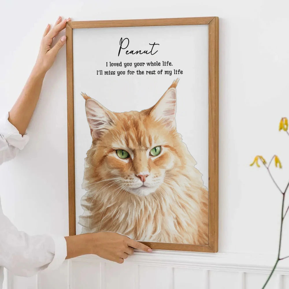 Canvas / Poster detail view for Cat Lovers