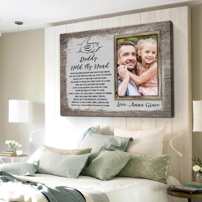 Dad Custom Photo Canvas