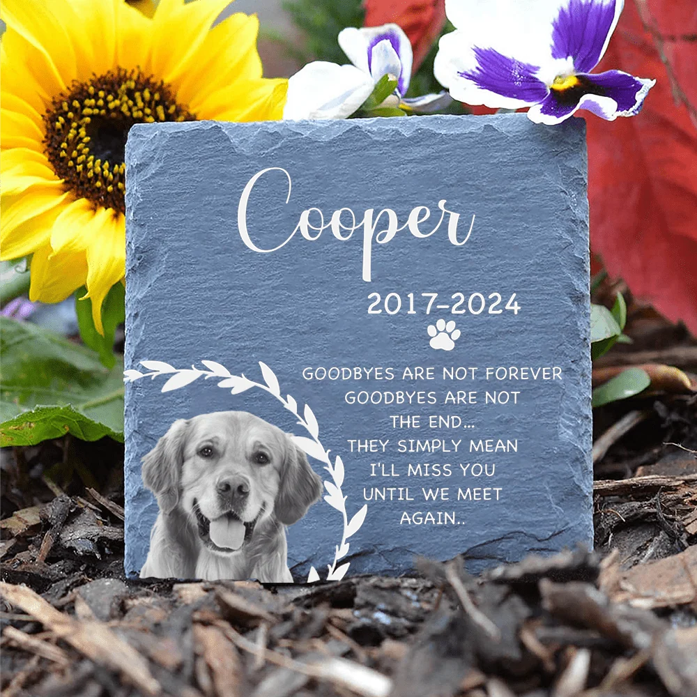 PRINTS10 Goodbyes Are Not Forever Stole Dog Stone 891519
