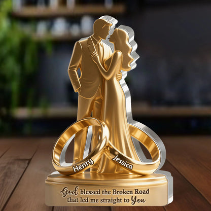 Plaque gift-ready design for Couples
