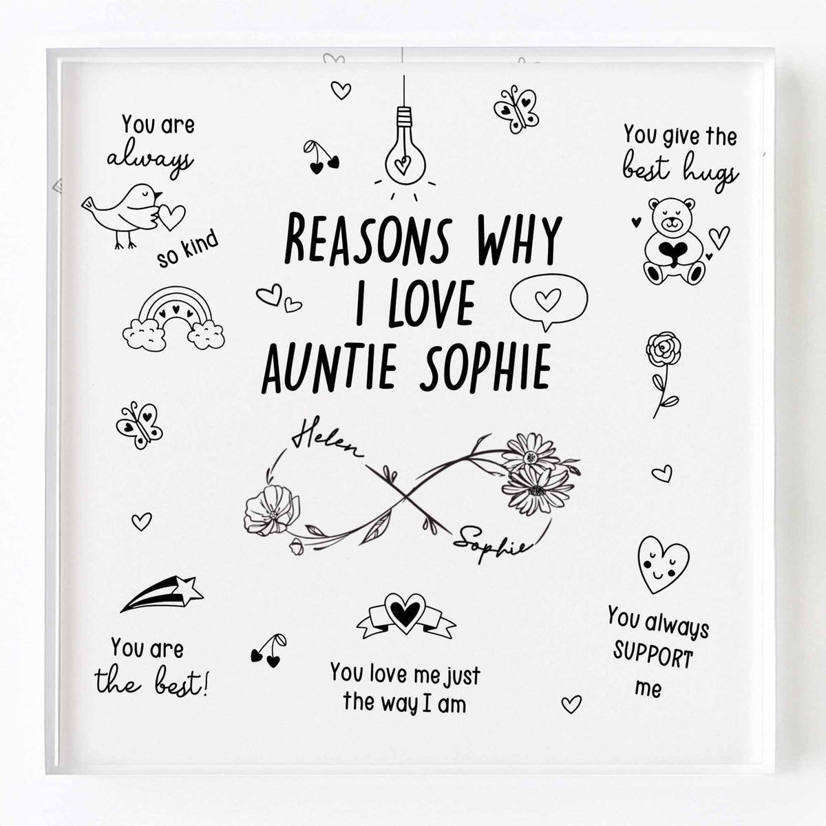 Reasons Why I Love You, Hearts and Flowers