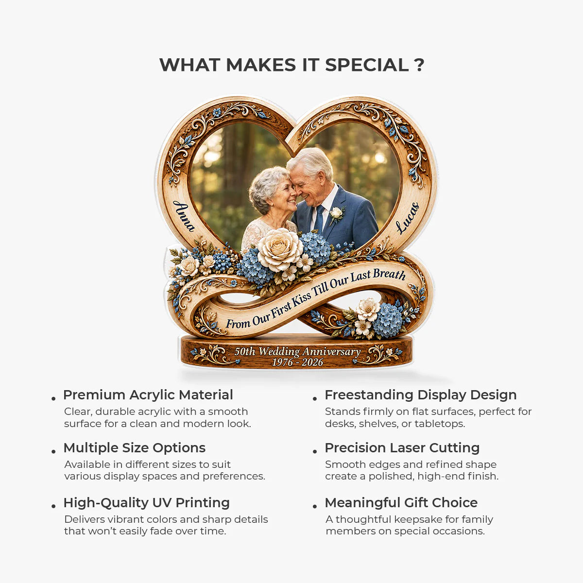 Plaque gift-ready design for Couples