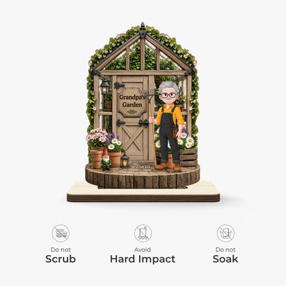 Plaque gift-ready design for Grandpa