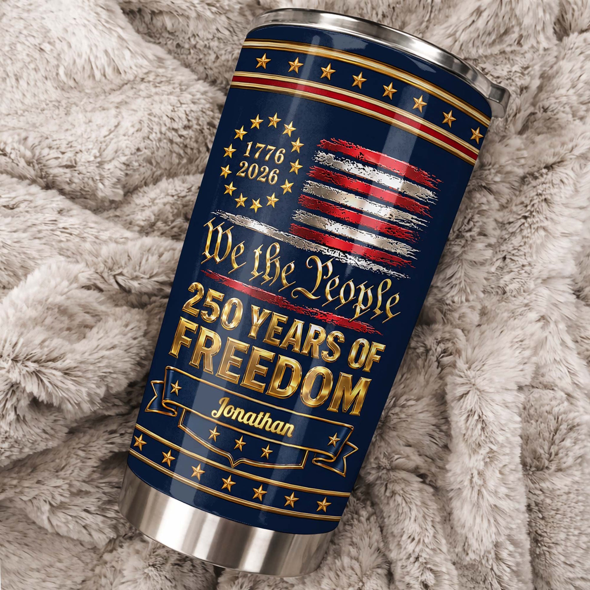 Tumbler detail view for Military / Veteran