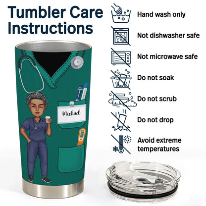 Tumbler gift-ready design for Nurse