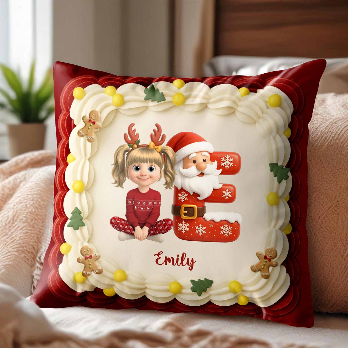 Celebrate A Magical Christmas With Santa And Reindeer