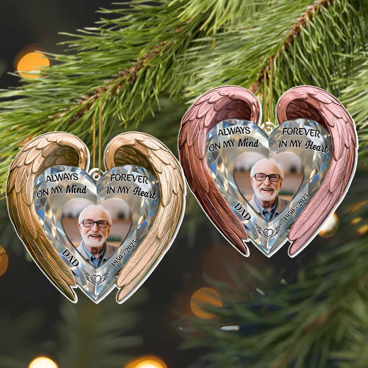 Always On My Mind, Forever In My Heart, Heart With Wings