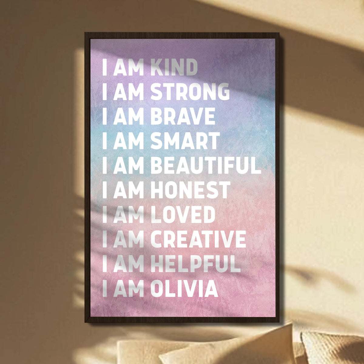 I Am Kind, Strong, Brave, The Ultimate Affirmation Poster