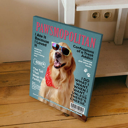 Custom Pet Photo Canvas / Poster - Personalized Wall Art for Pet Lovers
