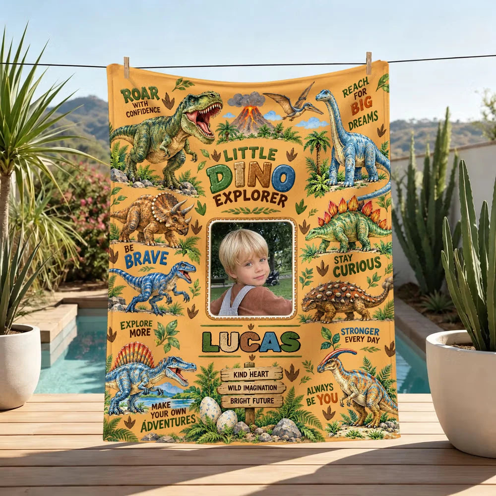 Personalized Dinosaur Photo Blanket – Little Explorer Custom Throw for Boys 04526a7f-c986-40ac-bebe-4d225c5665a9-a53ee5d2456d2ae9236a1af5dd101ea9.png