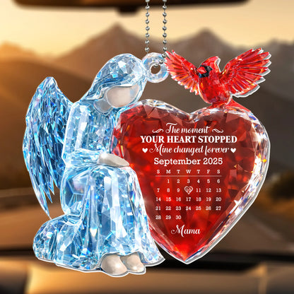 The Moment Your Heart Stopped, Angel And Heart Ornament