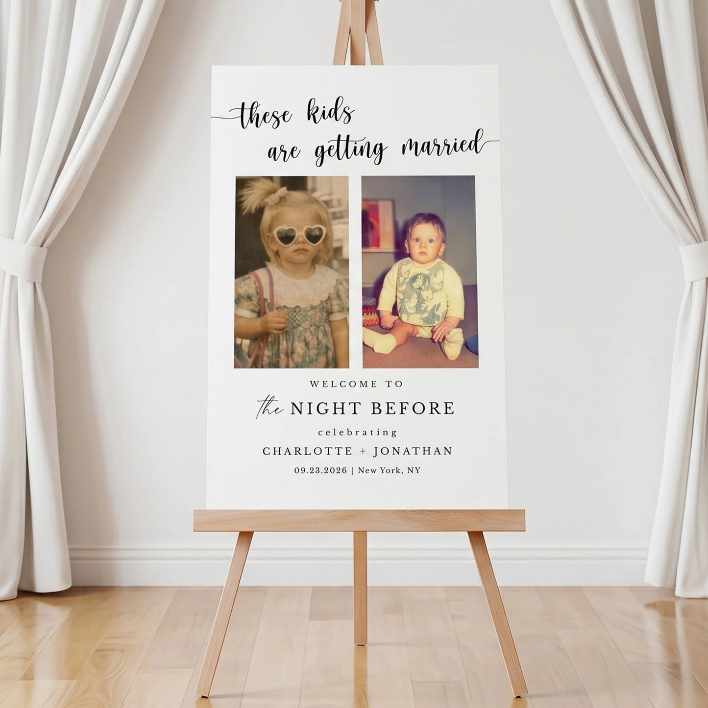 Canvas / Poster gift-ready design for Couples