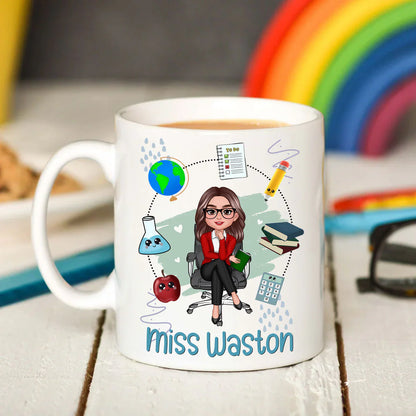Personalized Teacher Mug personalization view for Teacher