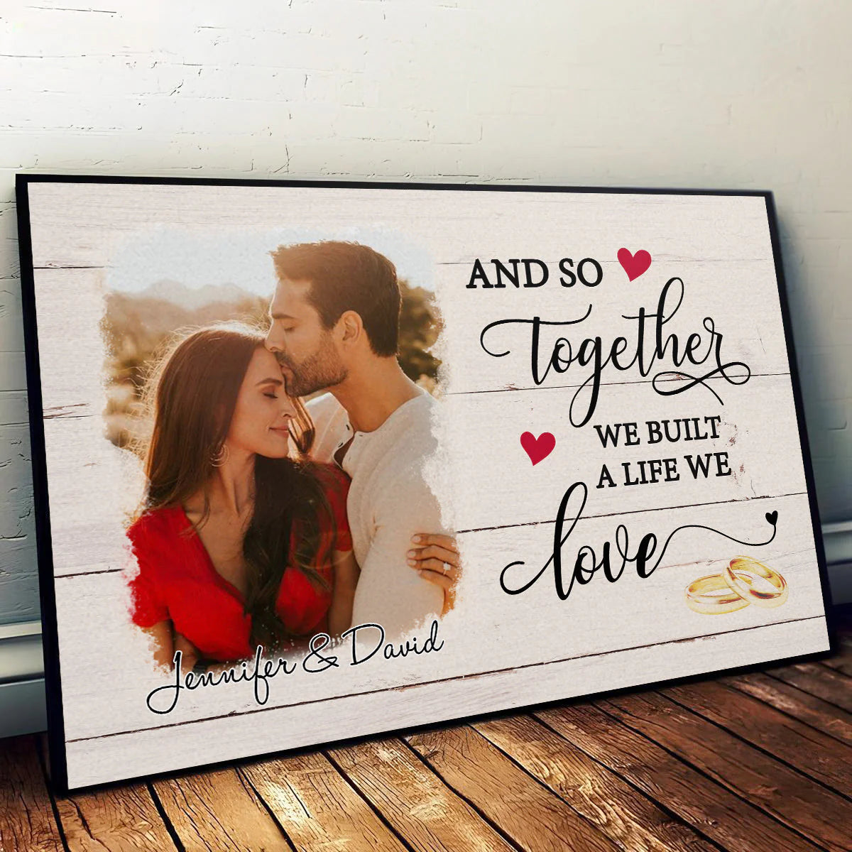 Canvas / Poster gift-ready design for Wife