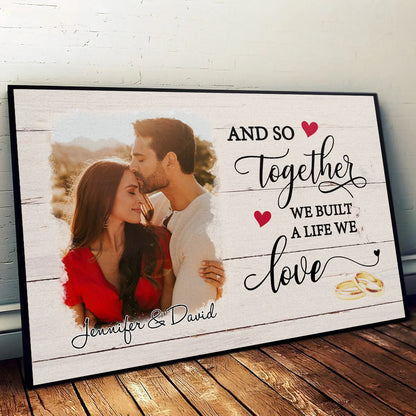 Canvas / Poster gift-ready design for Wife