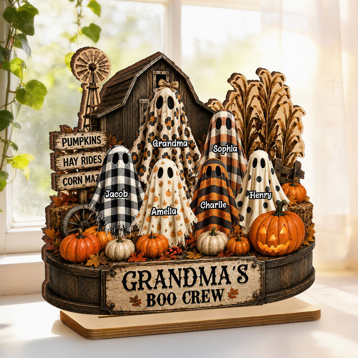 Plaque detail view for Grandma