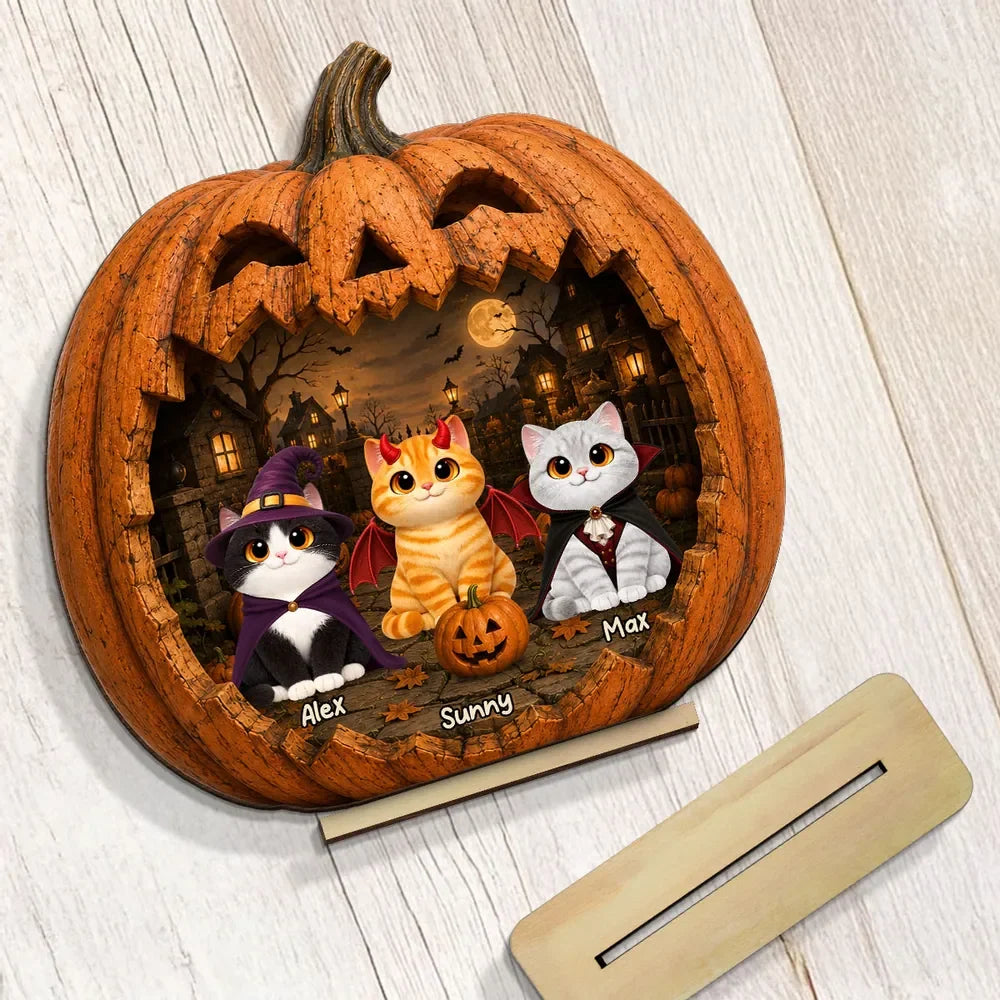 Plaque gift-ready design for Cat Lovers