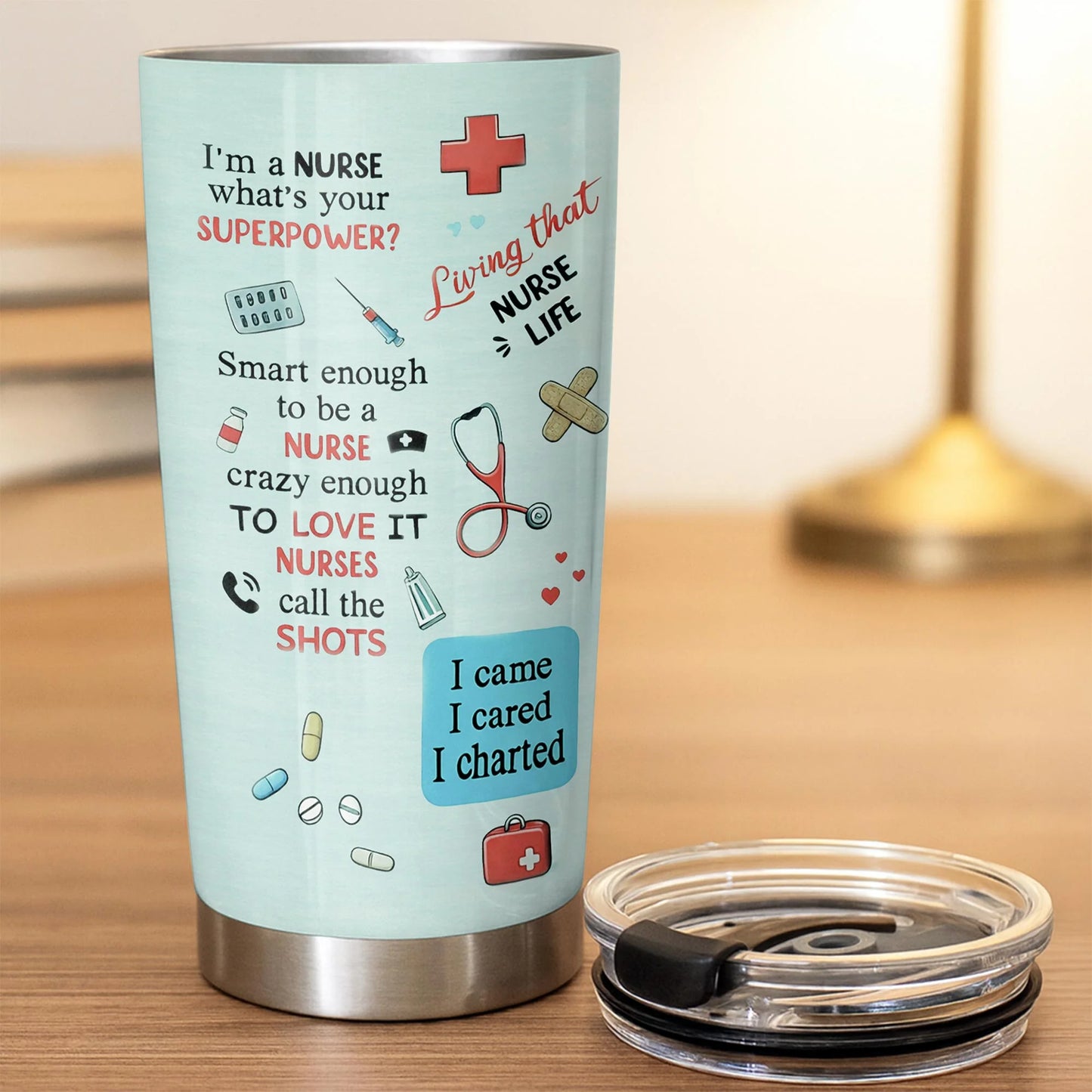 Tumbler detail view for Nurse
