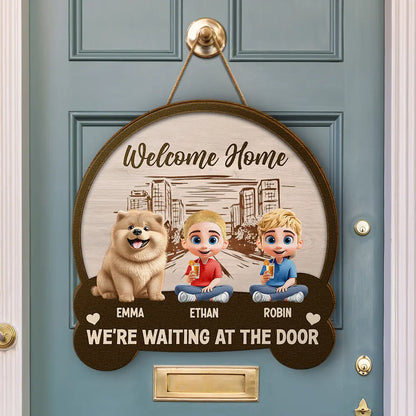 Wood Sign detail view for Family