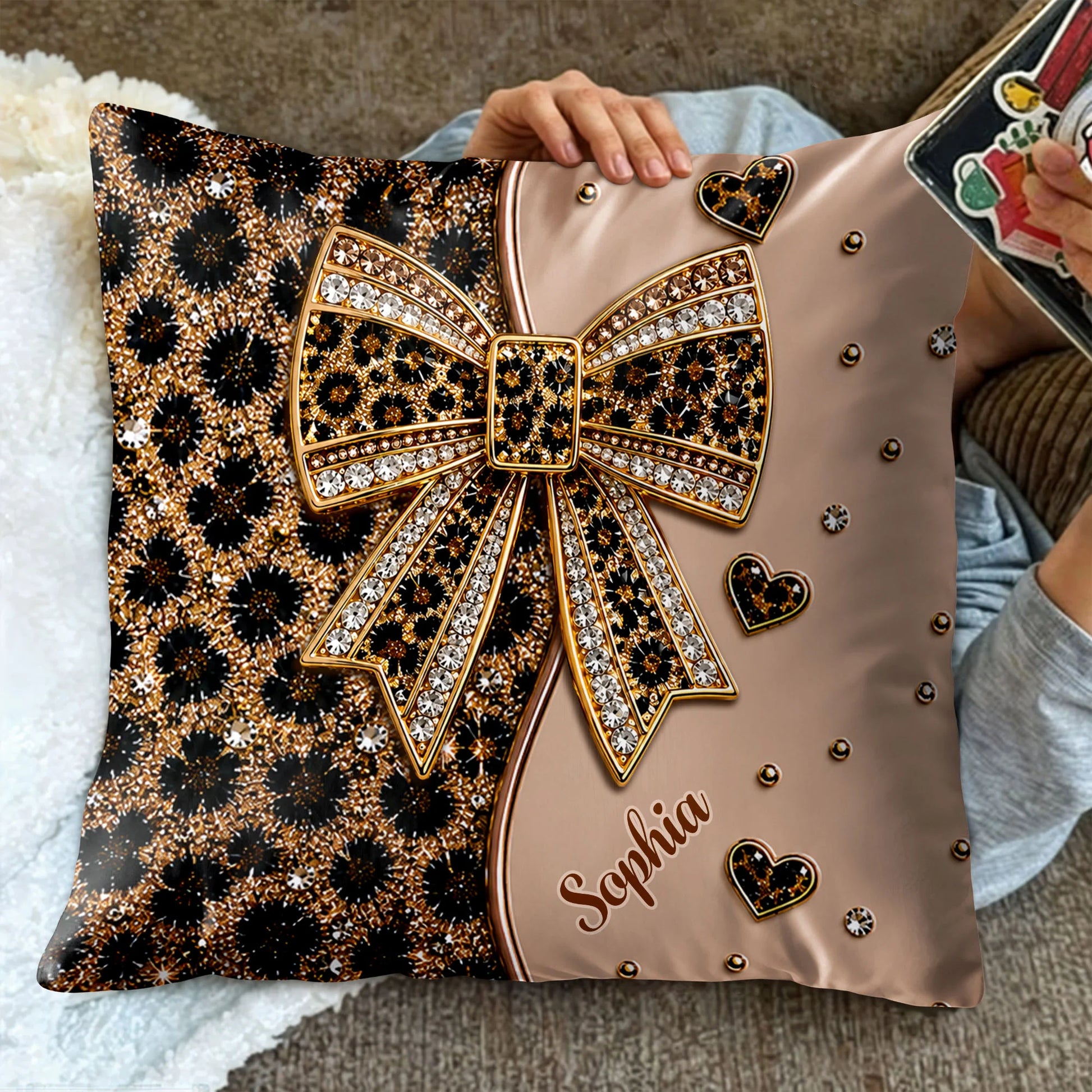 Pillow gift-ready design for Best Friends