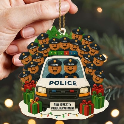 Wooden Ornament detail view for Family