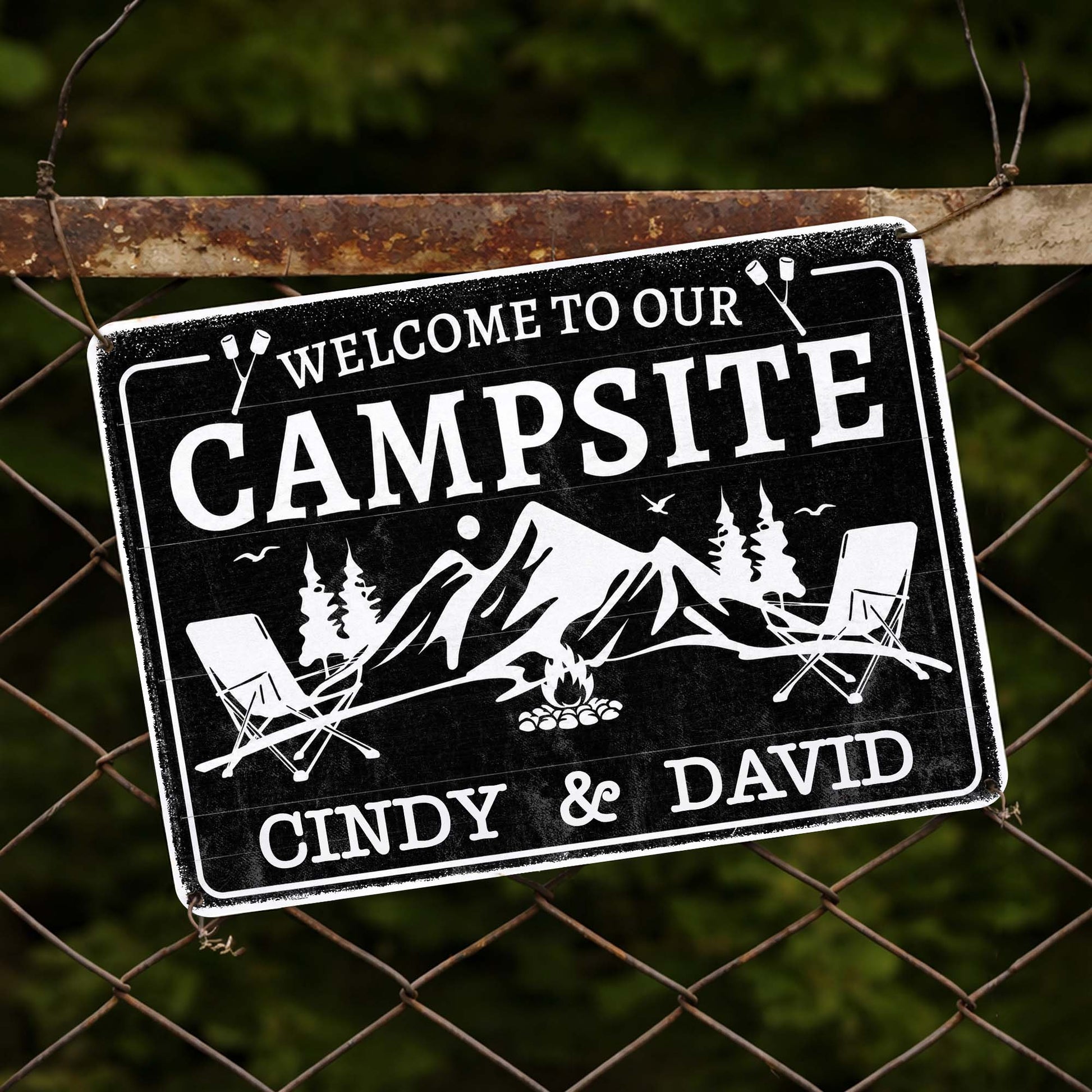 Metal Sign gift-ready design for Couples