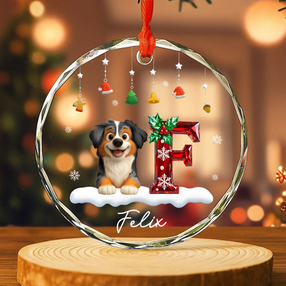 To Felix, Happy Holidays With Dog And Holiday Letter