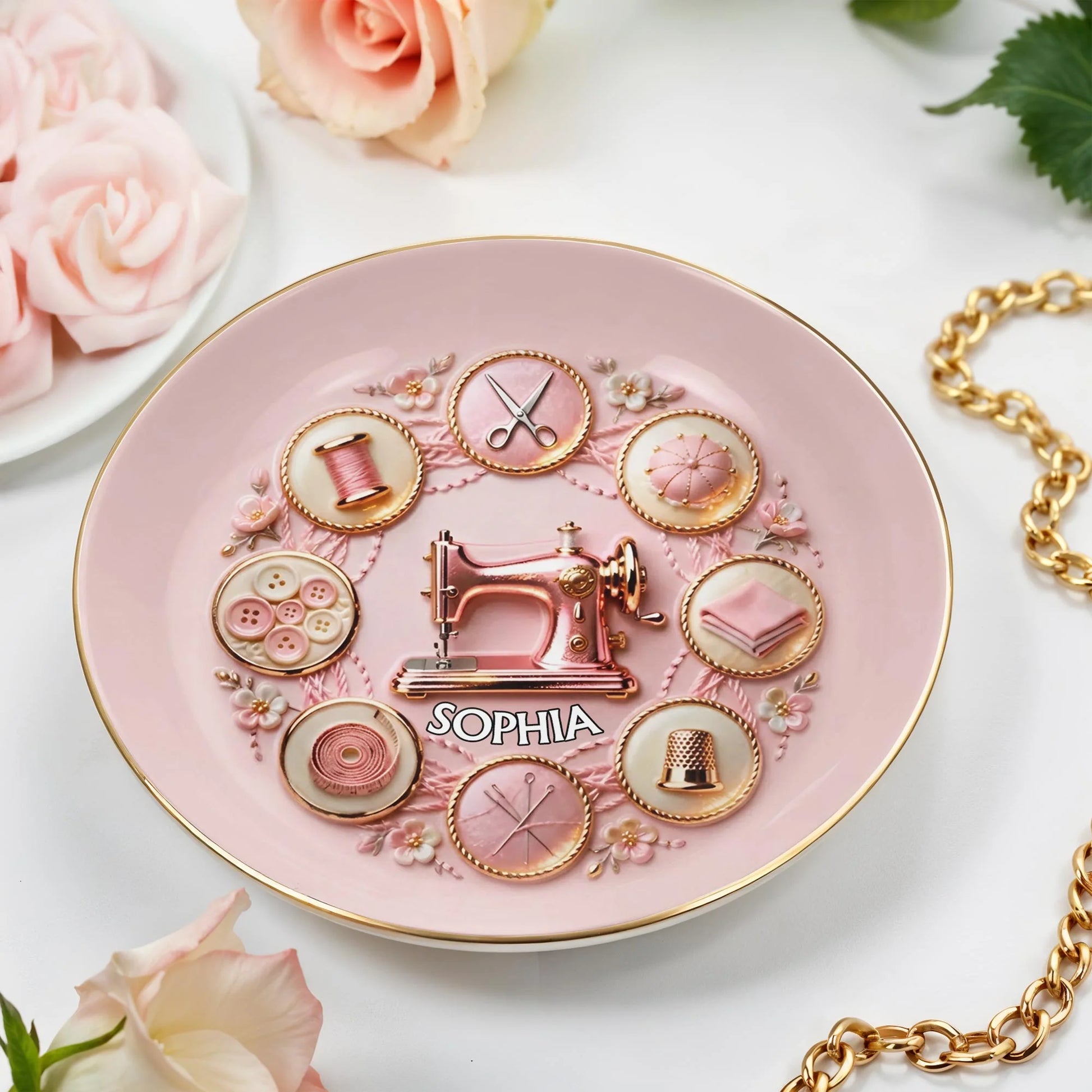 Jewelry Dish gift-ready design for Mom