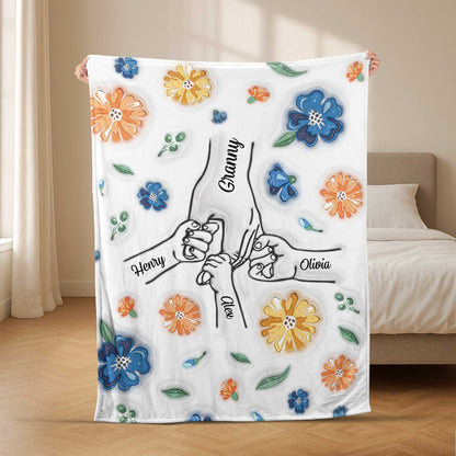 Personalized Mom Blanket personalization view for Mom