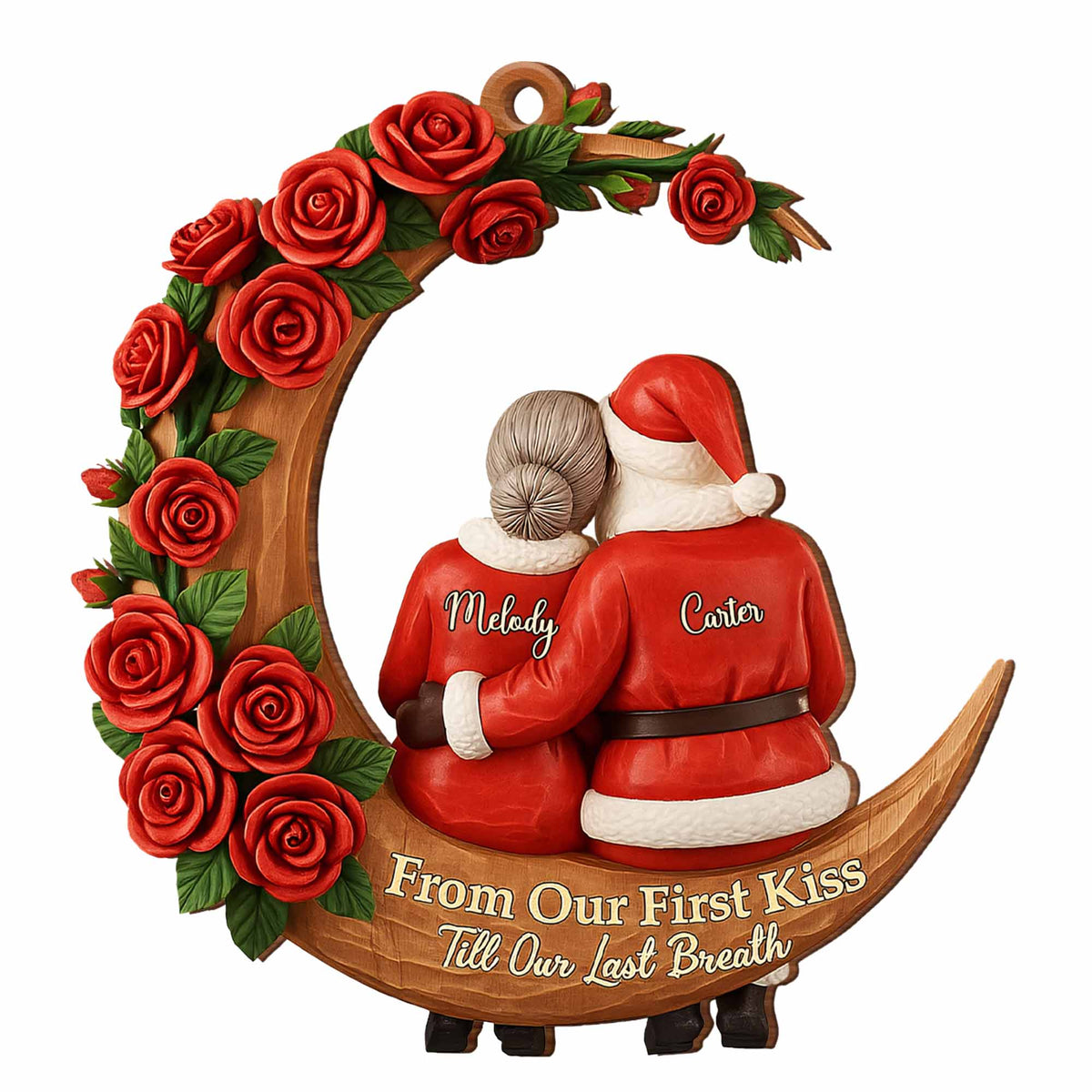 From Our First Kiss Till Our Last Breath, Roses On Sled