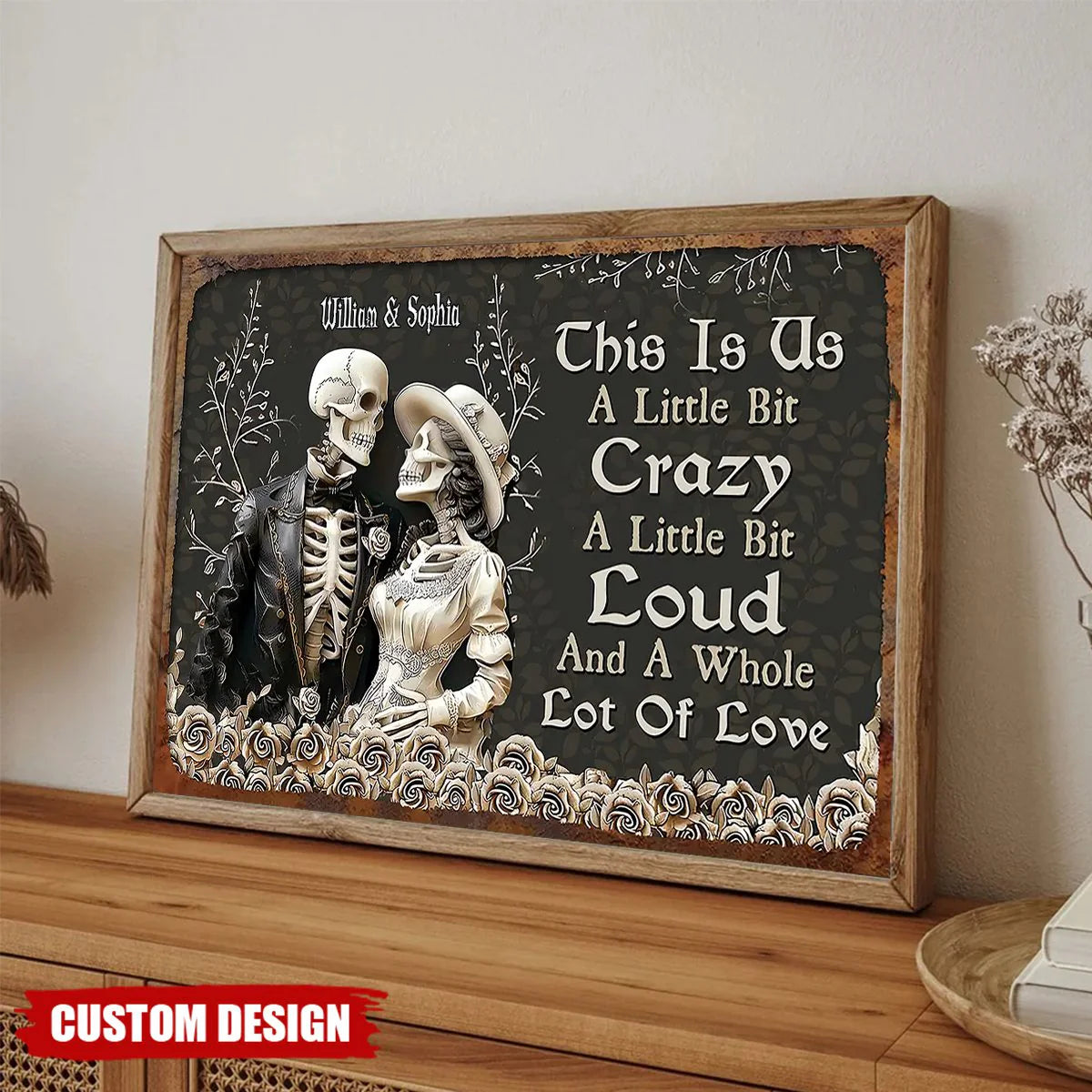 Canvas / Poster gift-ready design for Couples