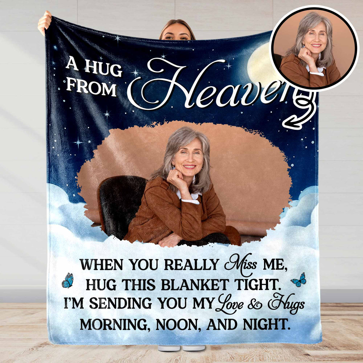 A Hug From Heaven, Clouds And Stars