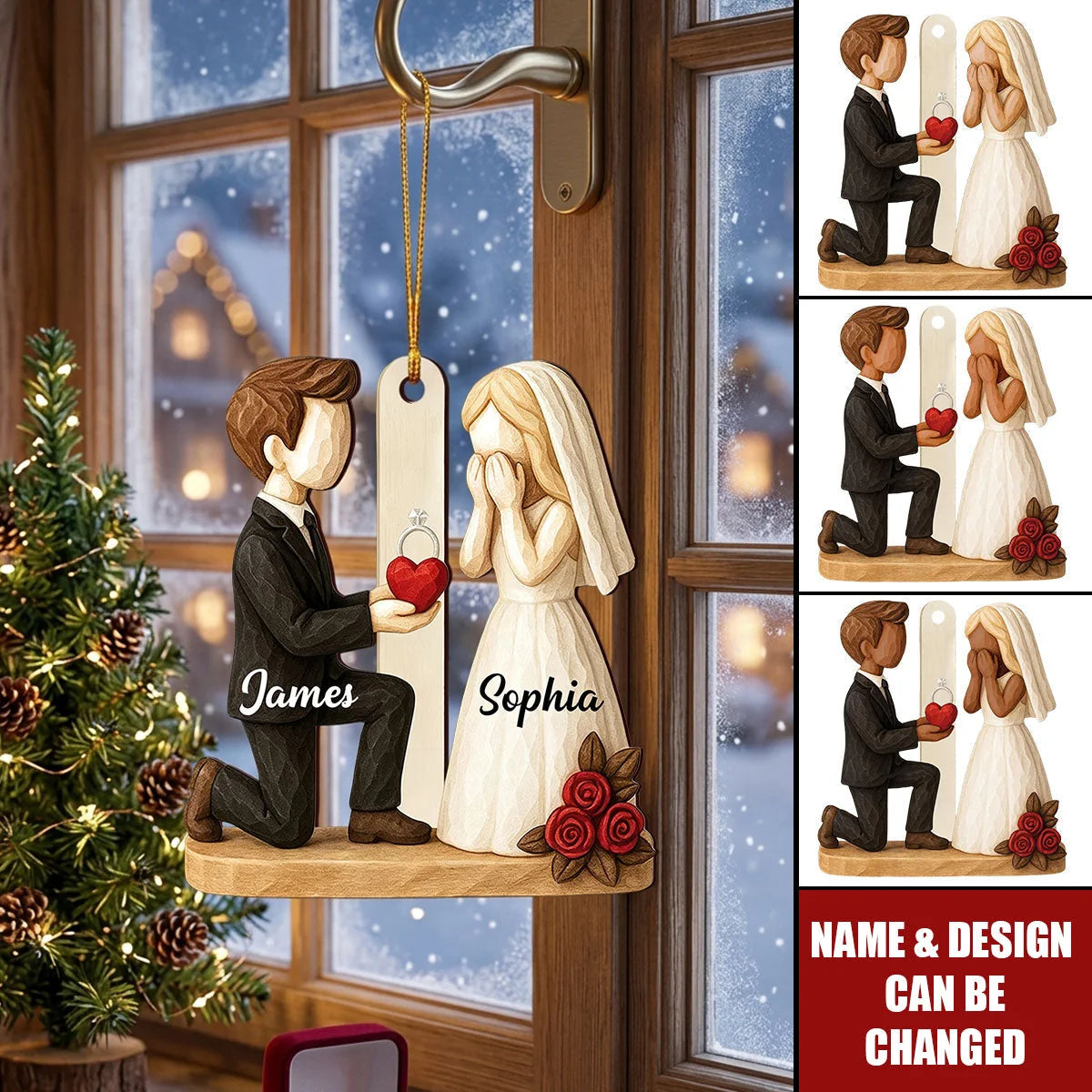 Ornament detail view for Couples