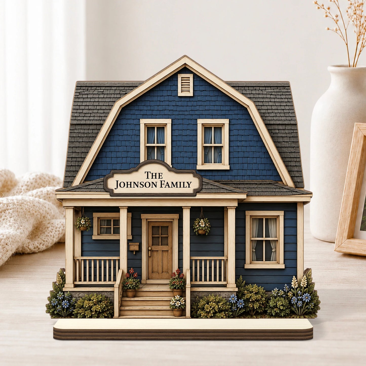 Personalized Family Housewarming Gift personalization view for Family