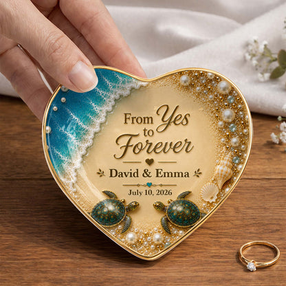 Personalized Jewelry Dish personalization view for Wife