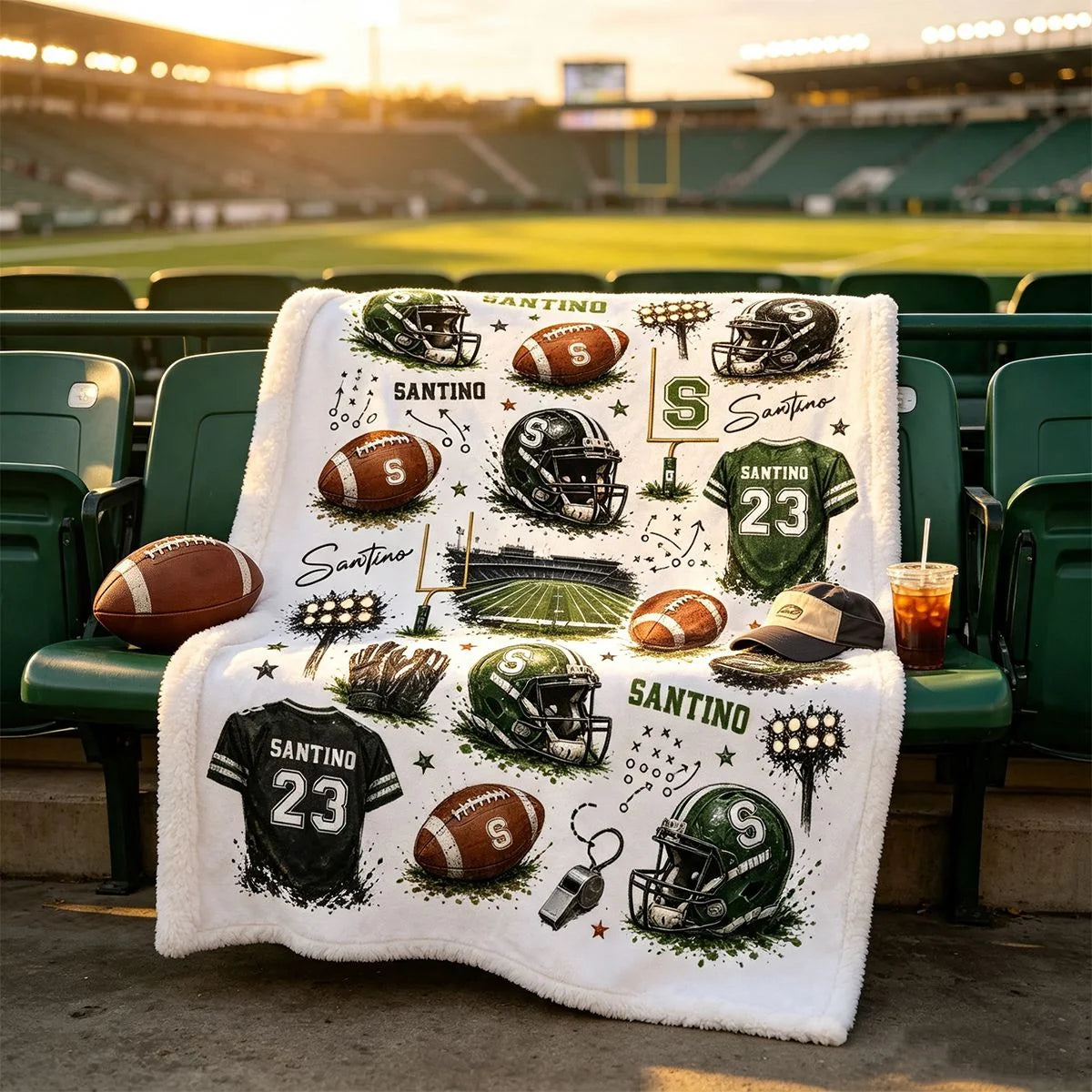 Blanket gift-ready design for Son/Grandson