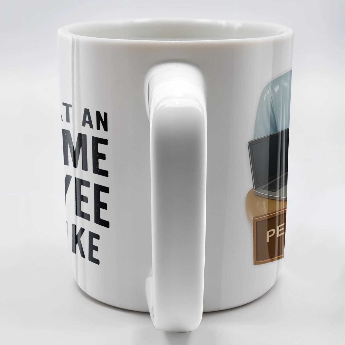 Custom Employee Appreciation Mug for Colleagues with personalized design details for meaningful gifting image 7